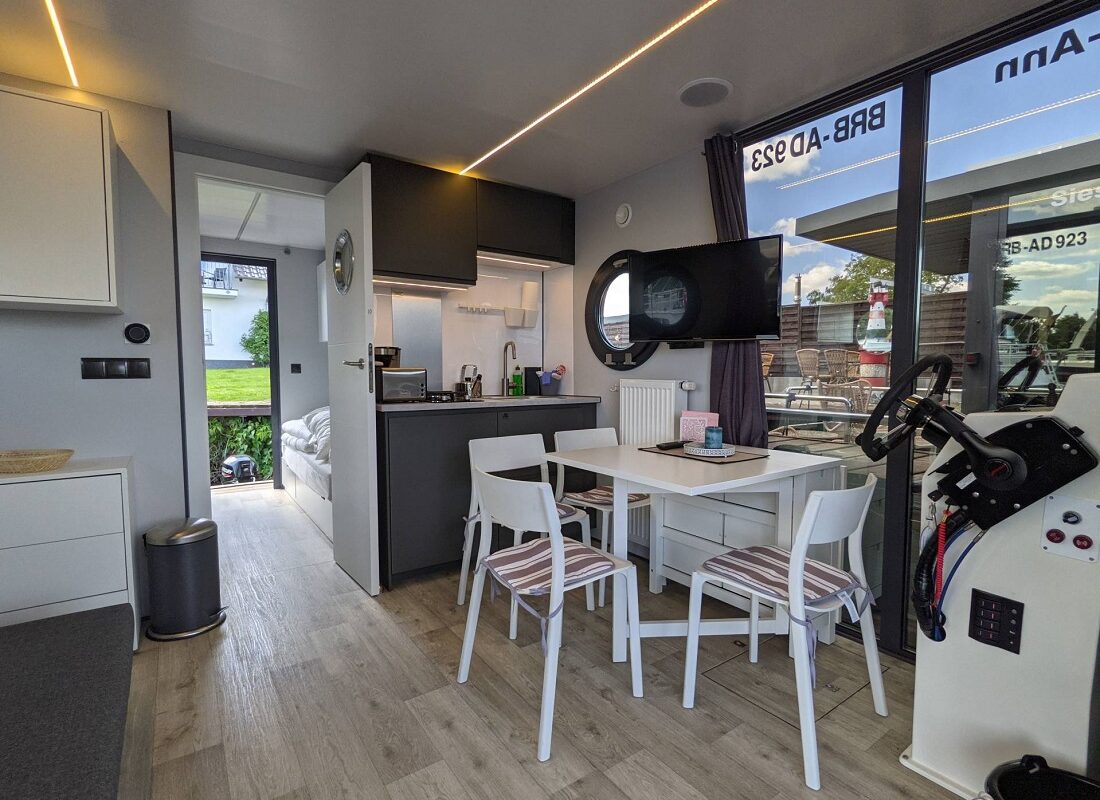 Essbereich und Kueche Apart M Bungalow