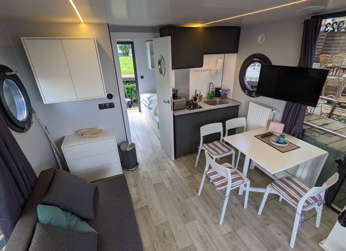 Salon Beispiel Apart M Hausboot Bungalow