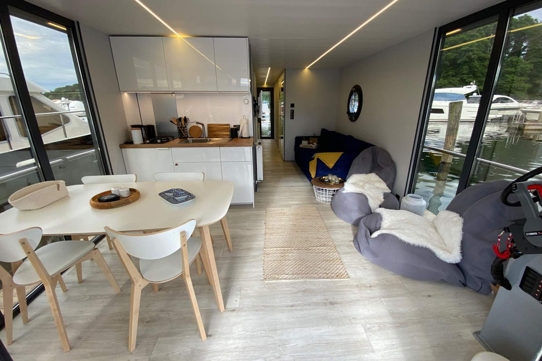 Wohnen Beispiel auf Belle Apart EL Hausboot