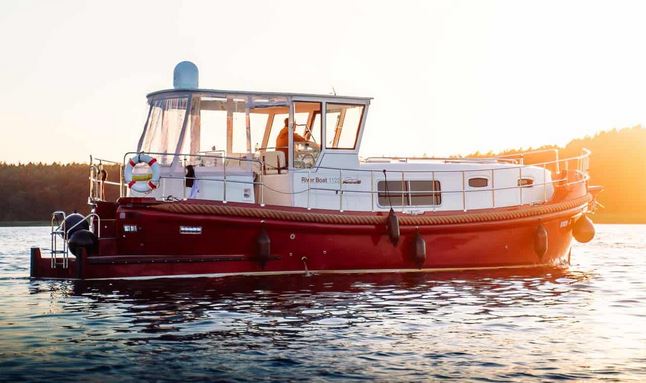seitliche Ansicht Riverboat 1122