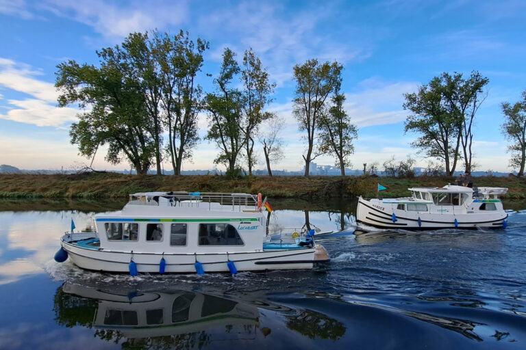 Penichette Hausboote auf der Saale