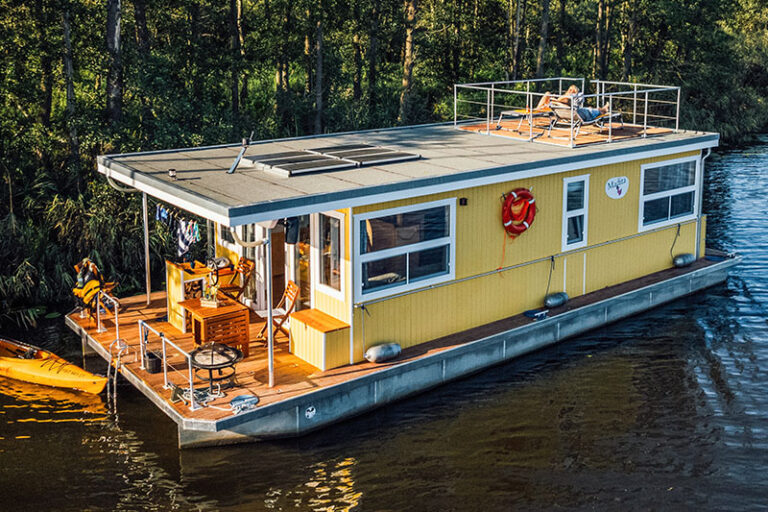 Bungalowboot Peene Madita mieten