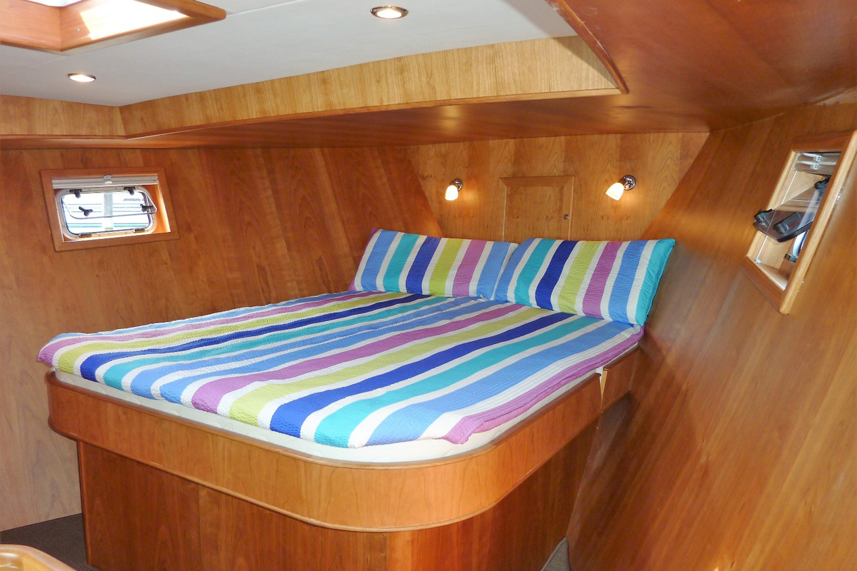 Bugkabine Motoryacht Maja