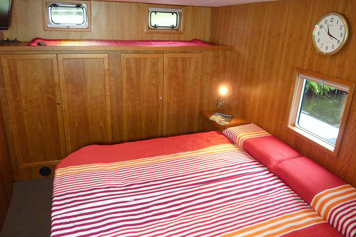 Heckkabine Motoryacht Maja