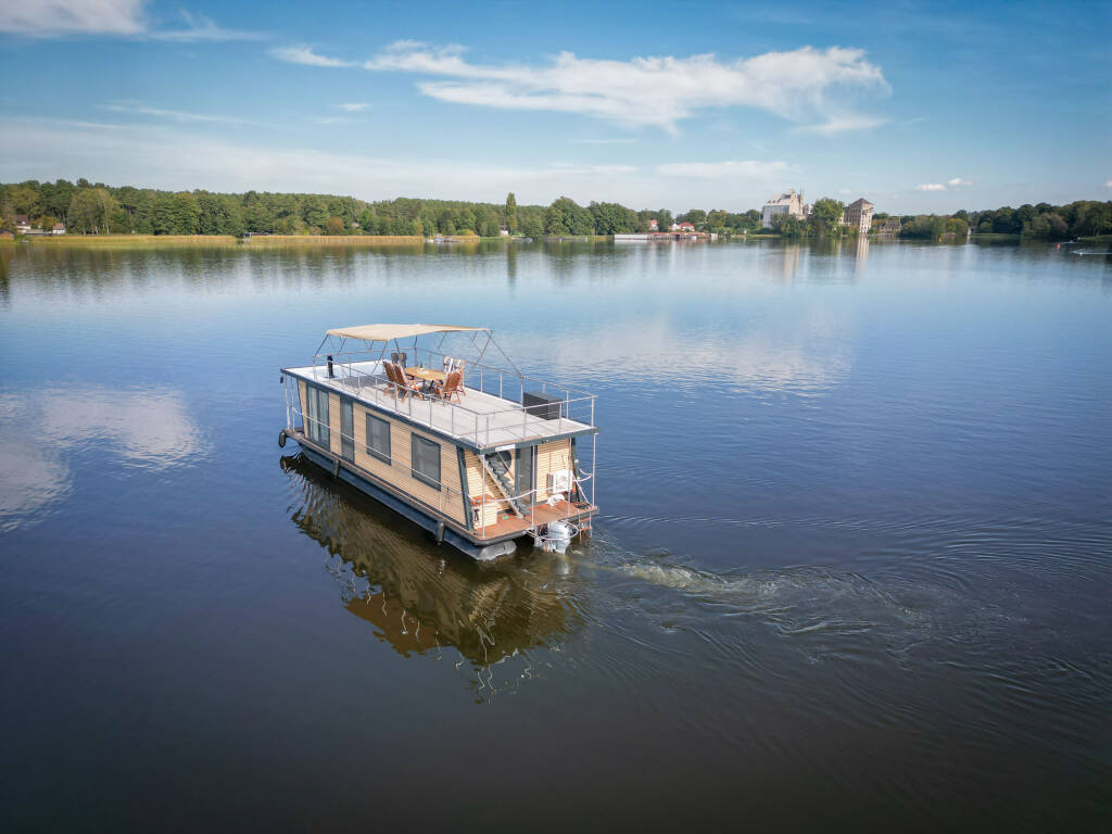 Hausboot Woma 13 Pina am Röblinsee