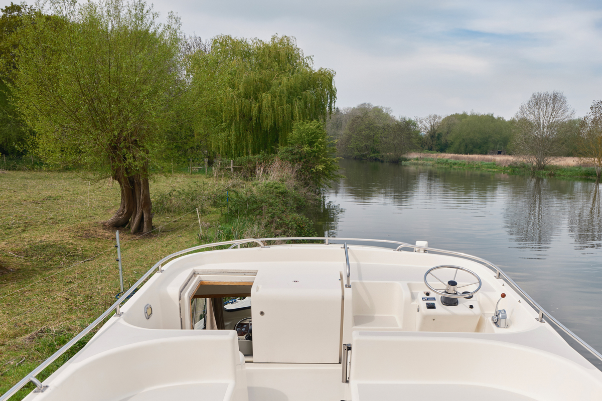 Aussendeck Hausboot Calypso Dancer 3