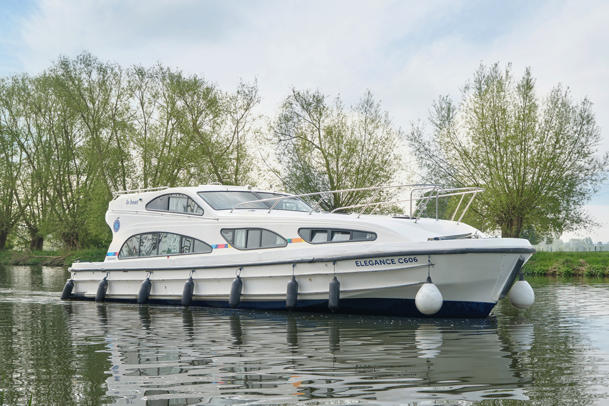 Hausboot Elegance unterwegs