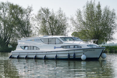 Hausboot Magnifique unterwegs