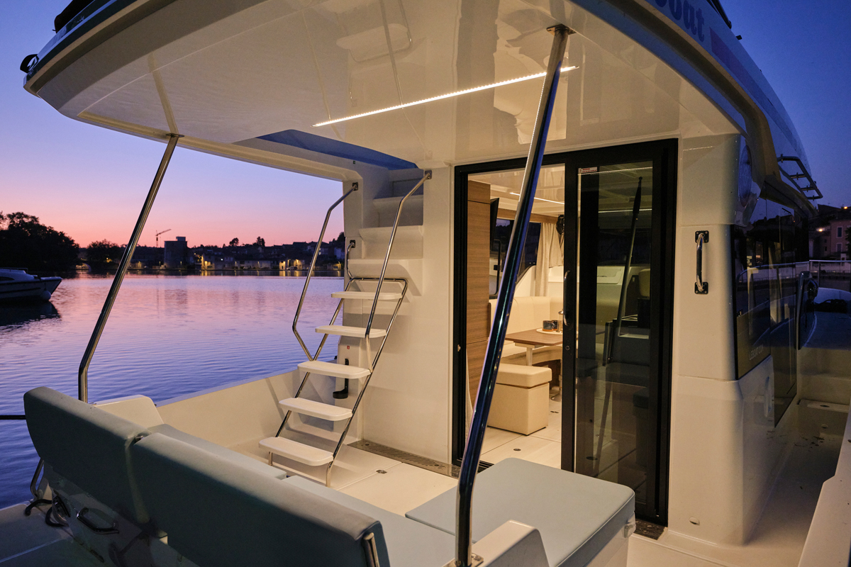 Heck Zugang zum Achterdeck Liberty