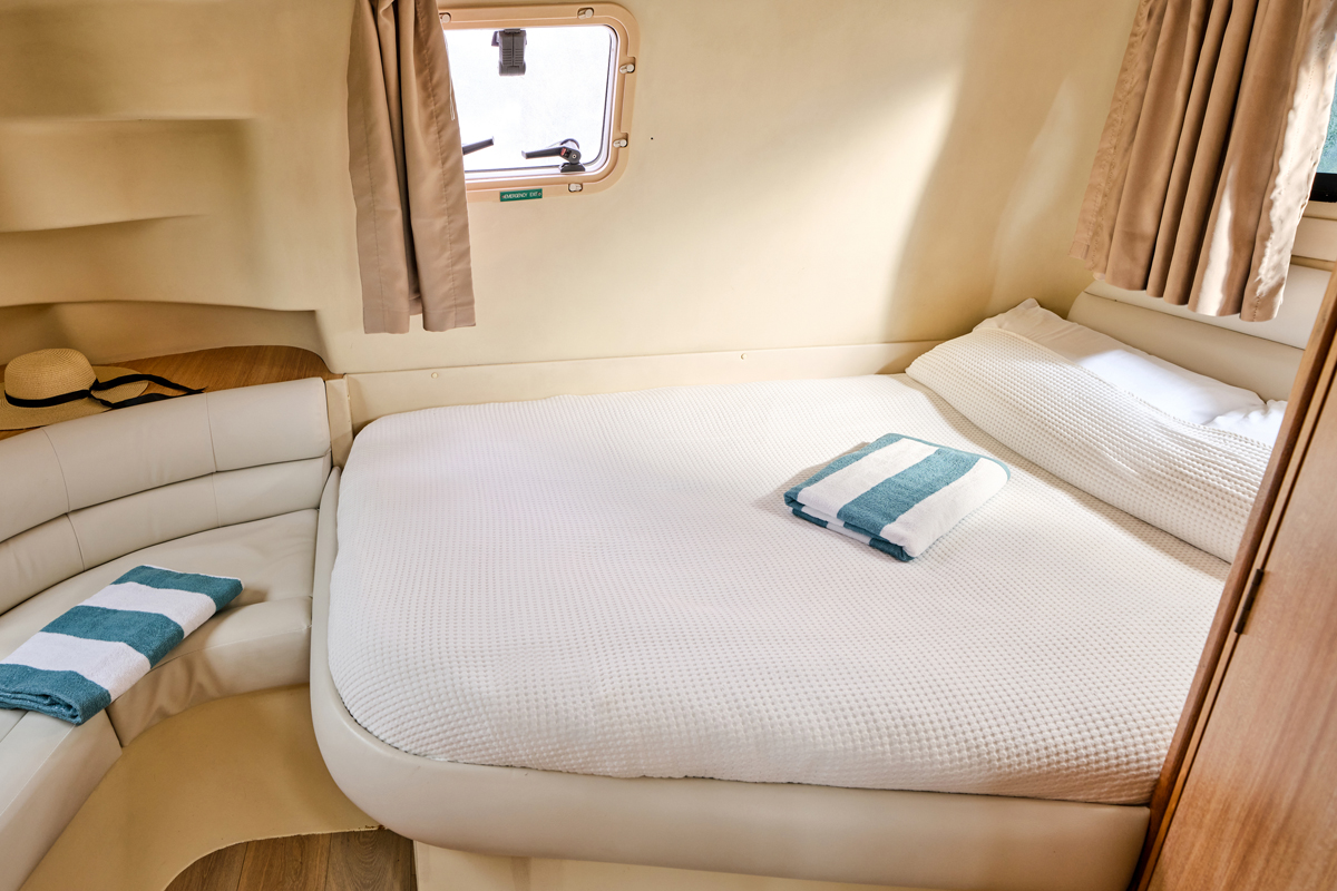 Heckkabine Hausboot Consul