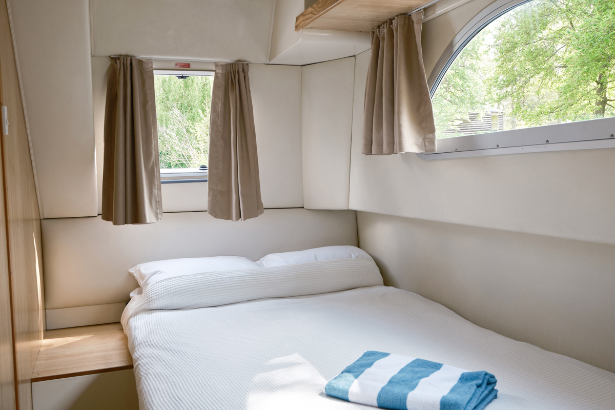 Heckkabine Doppelbett Magnifique Boot