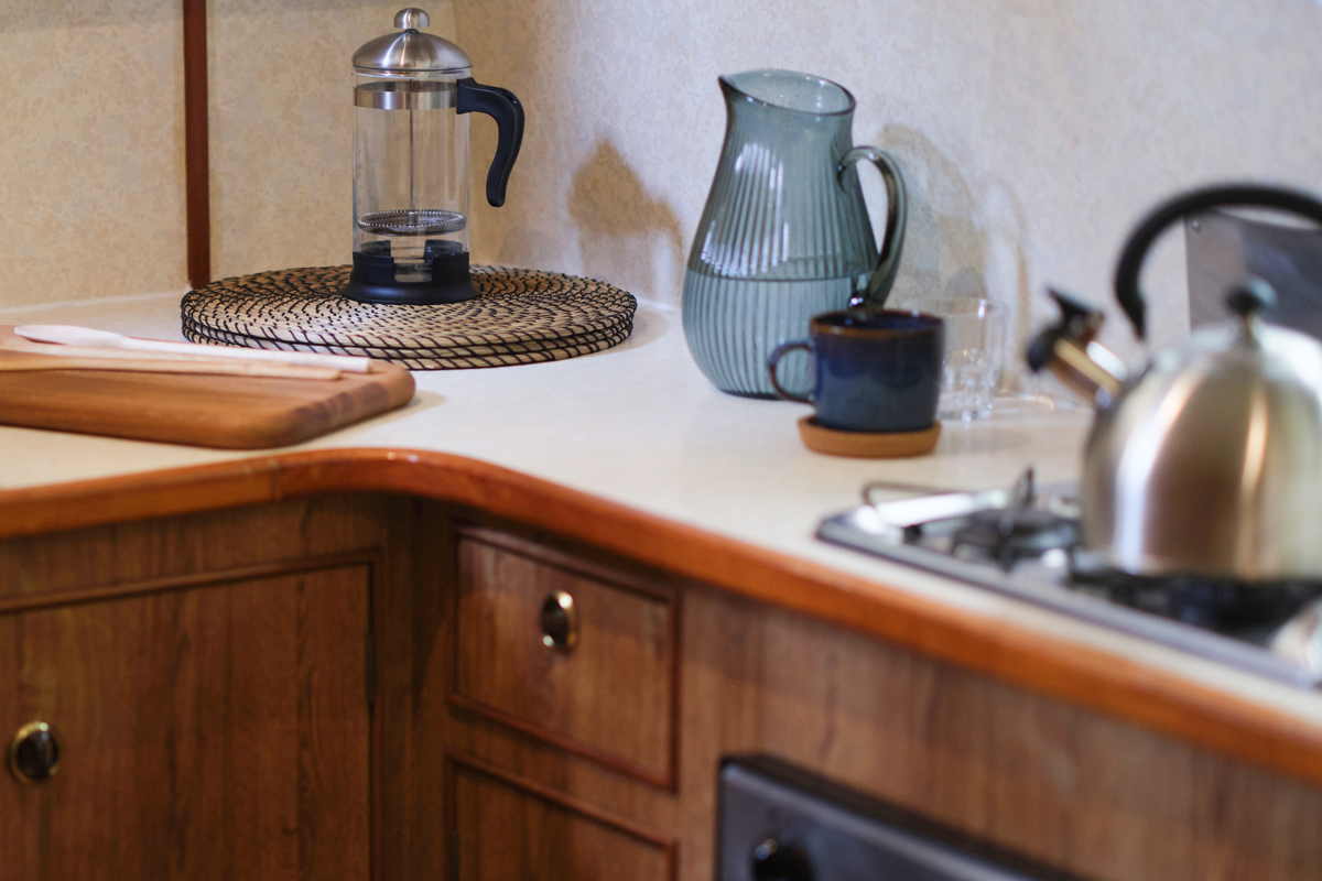 Küche Hausboot Grand Classique