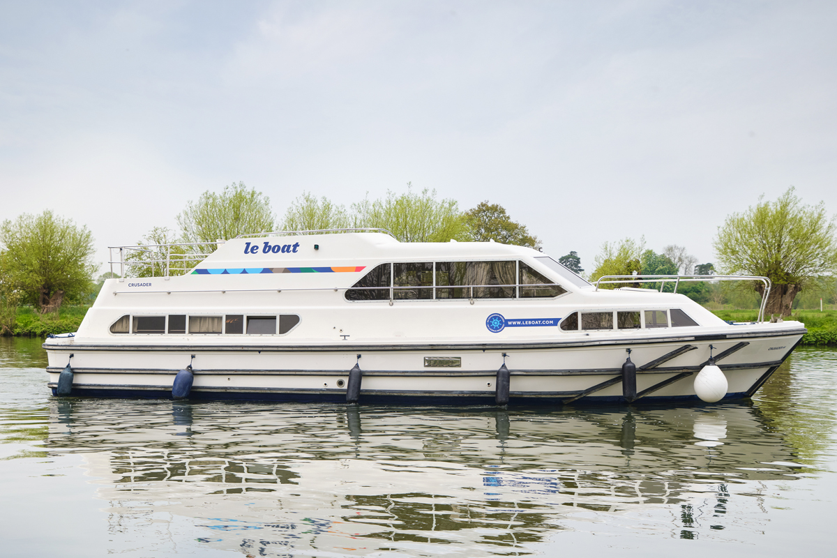 Seitliche Ansicht Crusader