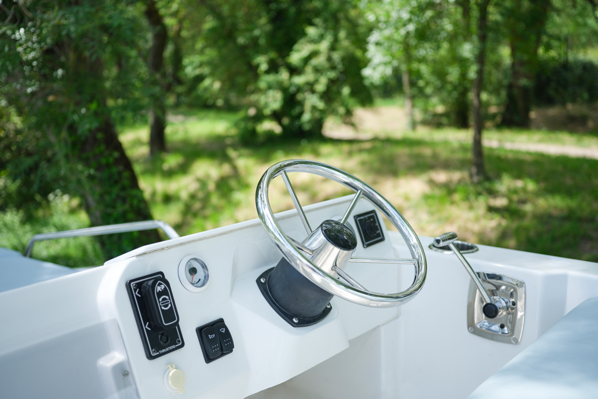 Steuerstand Außen Liberty Hausboot