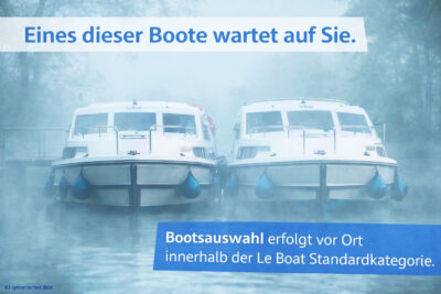 Symbolbild zur Veranschaulichung der Bootskategorie (KI-generiert).