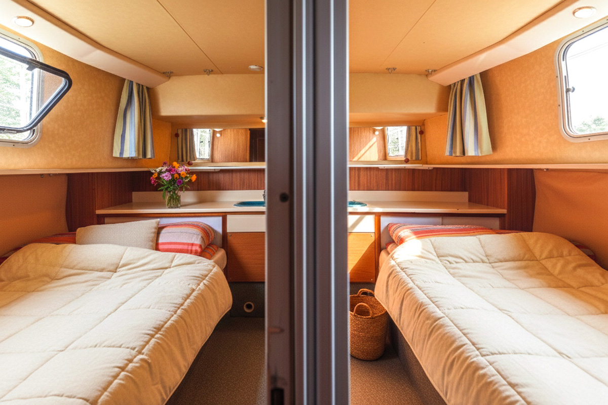 Heckkabinen-Ansicht Penichette Comfort 6/10