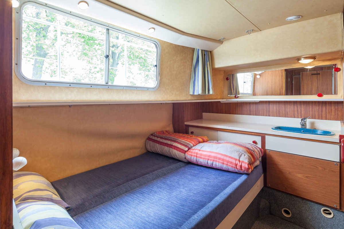 Schlafkabine mit Waschbecken Penichette