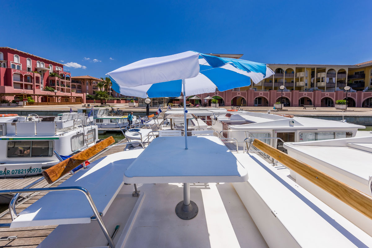 Sonnendeck mit Terrasse Penichette Comfort 8/9