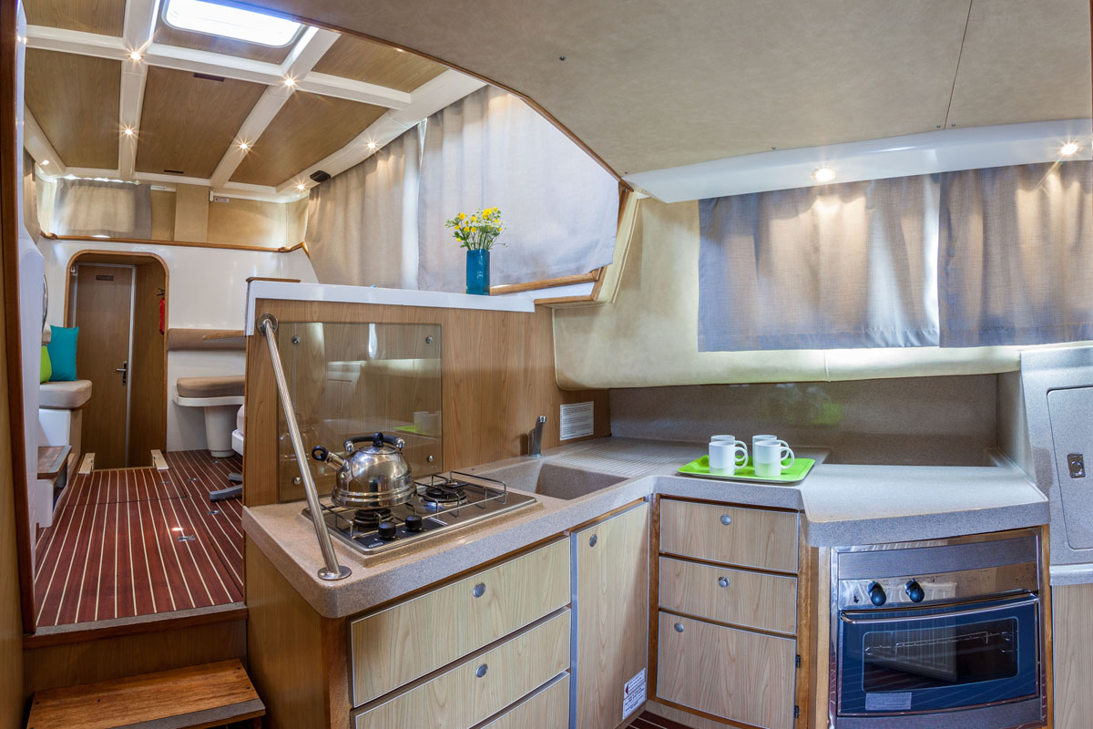 Küche Hausboot Penichette Premium 4/5