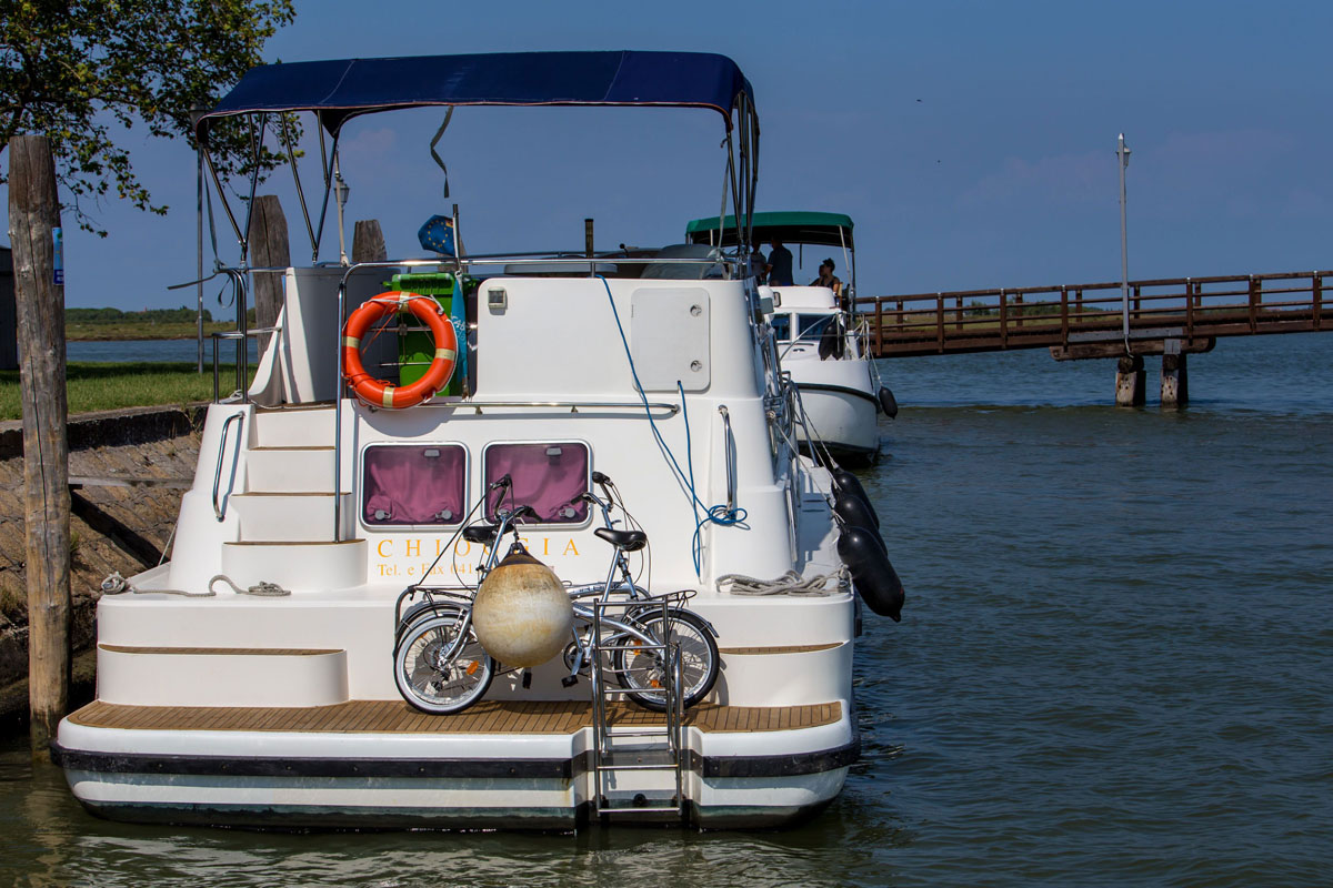 Heckterrasse mit Badeleiter Cruiser Premium XL