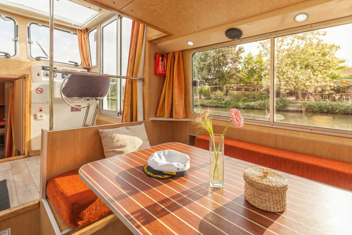 Salon Hausboot Penichette Classic 4/7