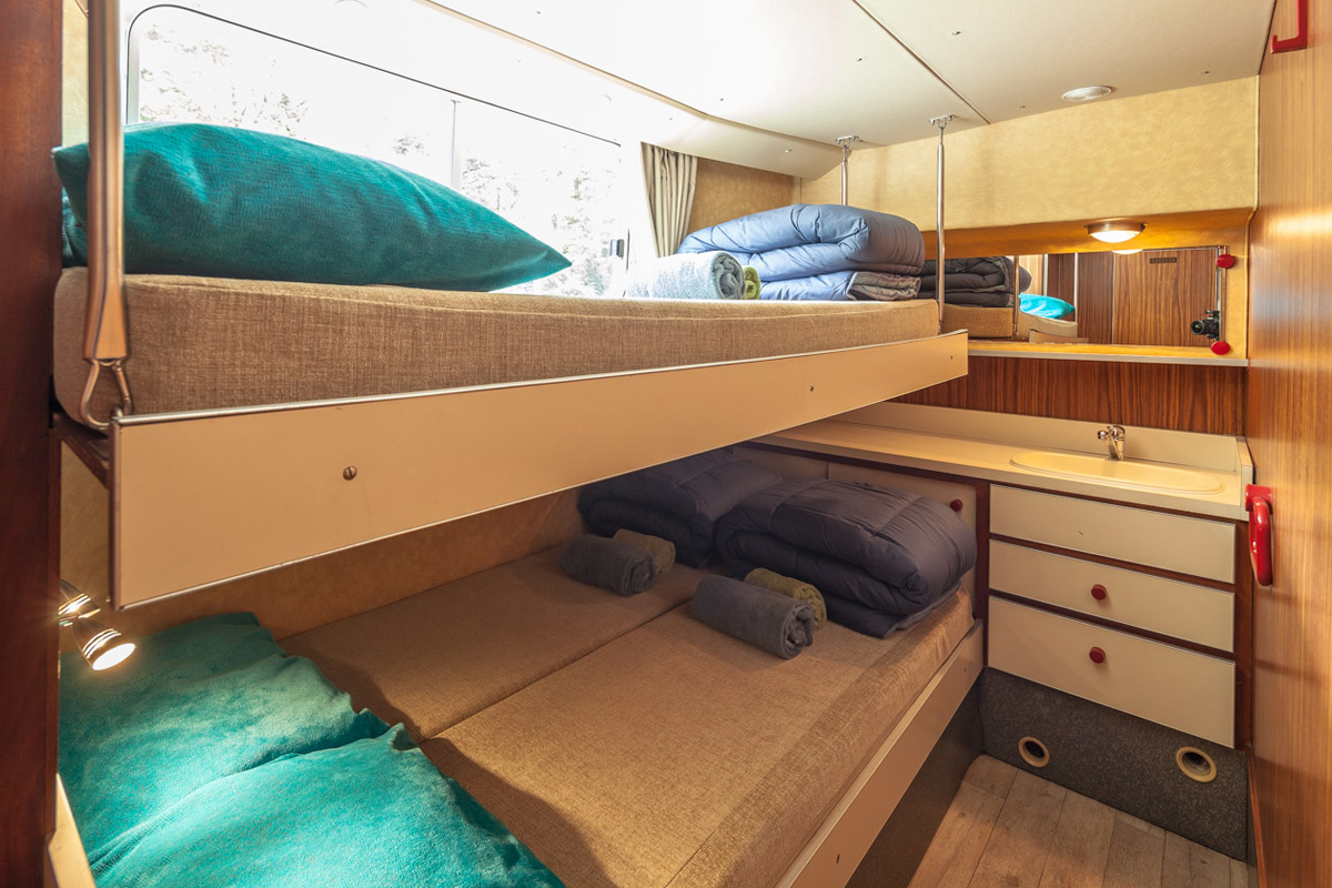 Penichette Comfort 8/12 Kabine mit 3 Betten