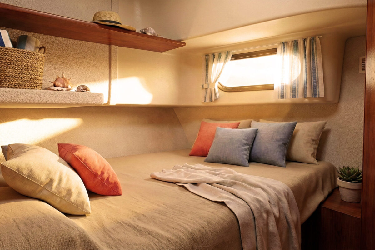 Kabine Doppelbett Cruiser Comfort 6/9