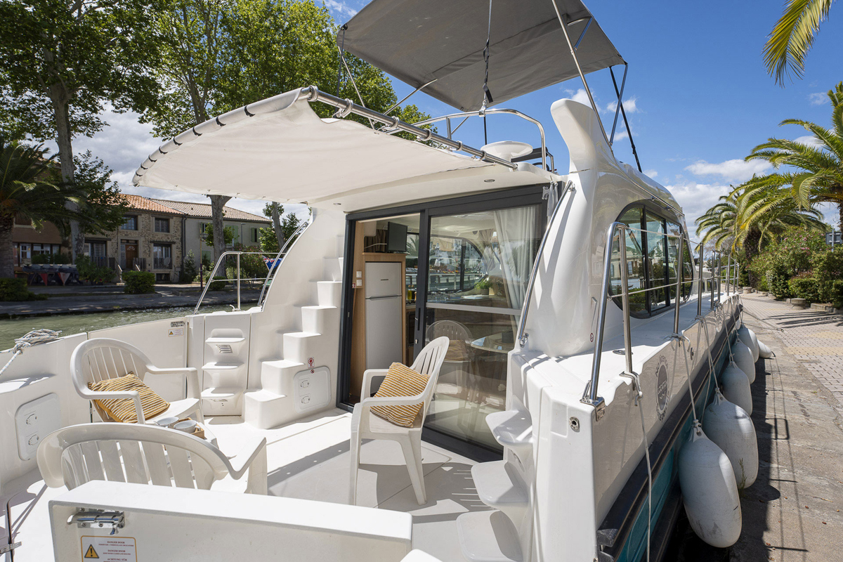 Heckterrasse auf Cruiser Premium + 6/8
