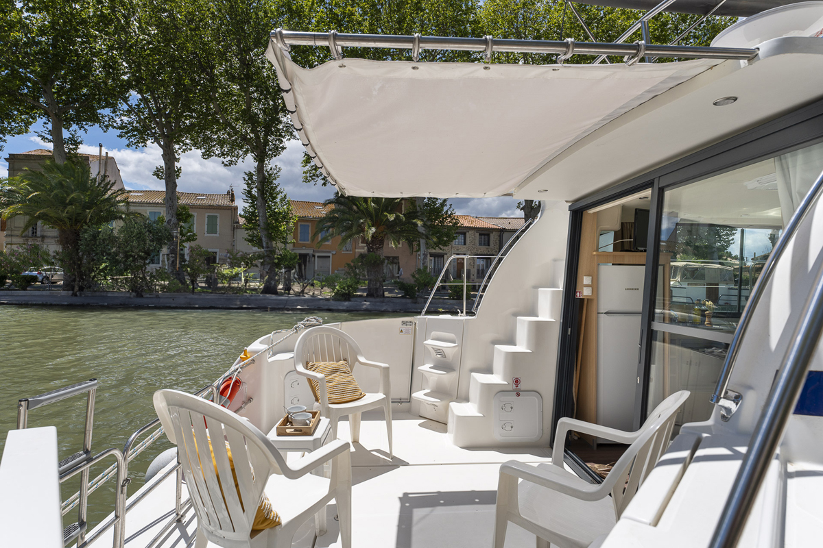 Heckterrase auf Cruiser Premium + 6/8